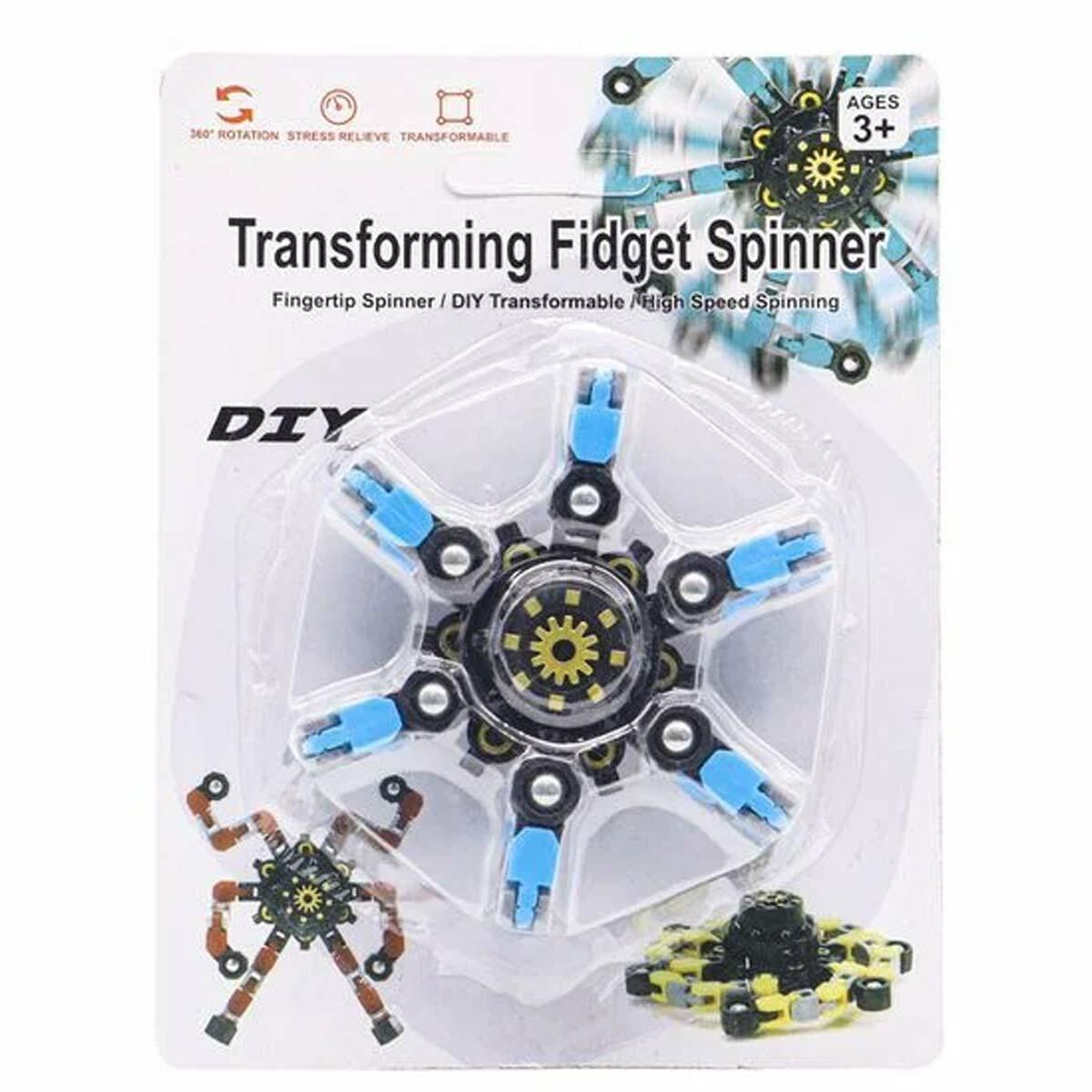 Robotik Stres Çarkı | Şekil Değiştiren Dönüşebilir Robot | 3+ Yaş Mekanik Fidget Toy