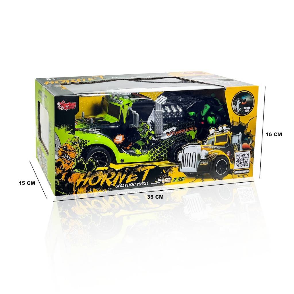 Uzaktan Kumandalı Full Fonksiyon Buhar Çıkartan Çekici Tır Kafası