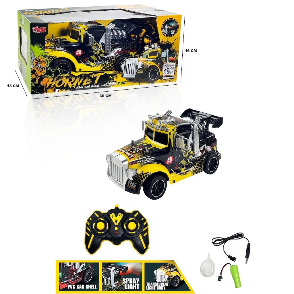 Uzaktan Kumandalı Full Fonksiyon Buhar Çıkartan Çekici Tır Kafası