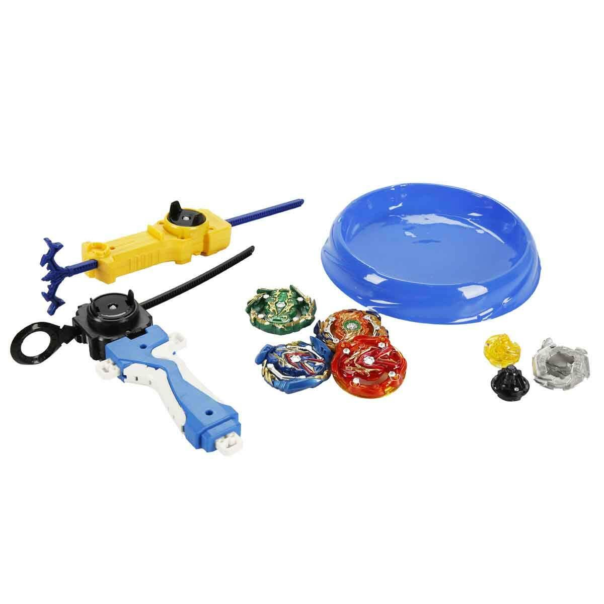 Rüzgar Savaşçıları 4’lü Topaç Seti | Özel Savaş Arenası ve 4 Farklı Savaş Topacı | Zapp Toys Rekabetçi Strateji Oyunu