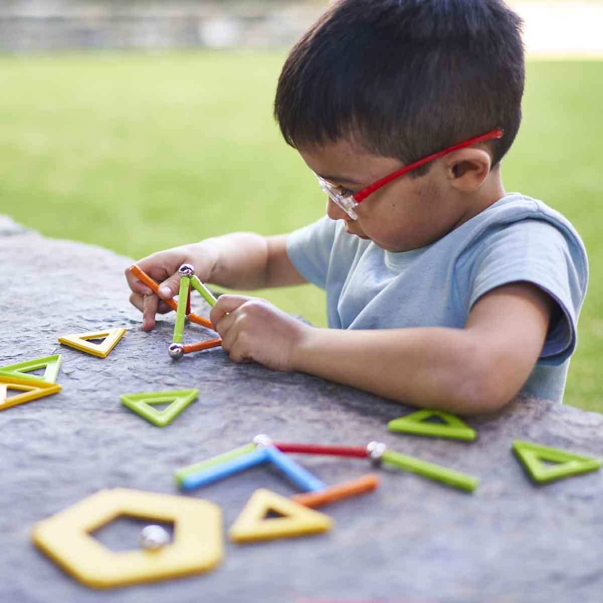 Geomag Supercolor Renkli Manyetik Zeka Çubukları 35 Parça