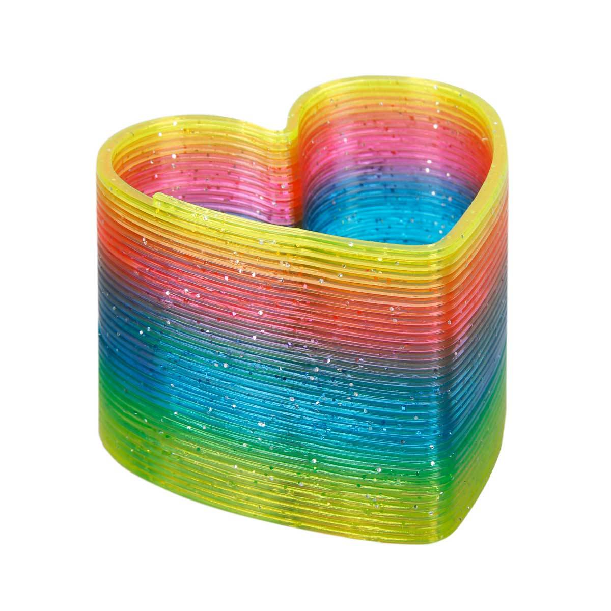 Gökkuşağı Desenli Şeffaf Desenli Stres Yayı