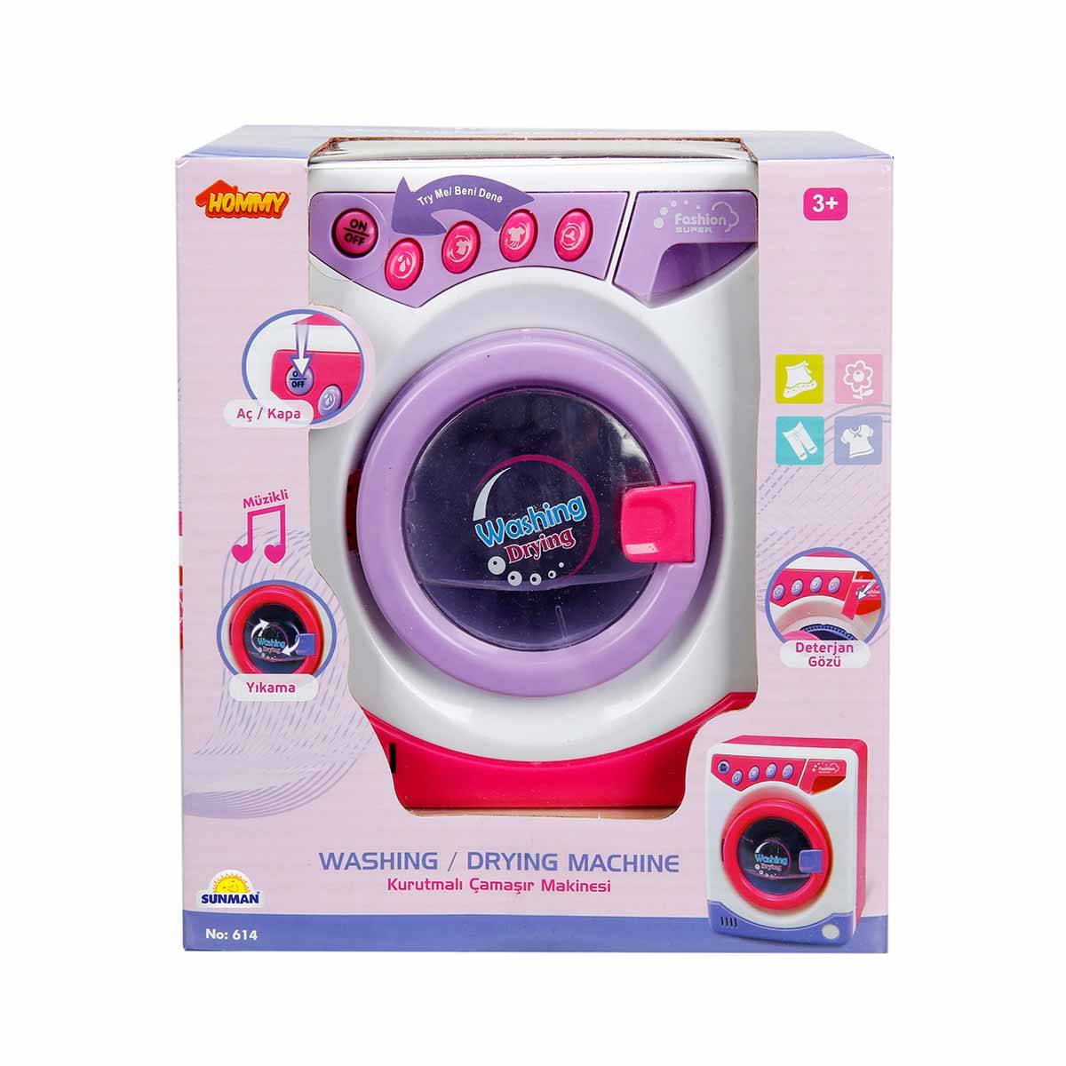 Müzikli ve Işıklı Çamaşır Makinesi