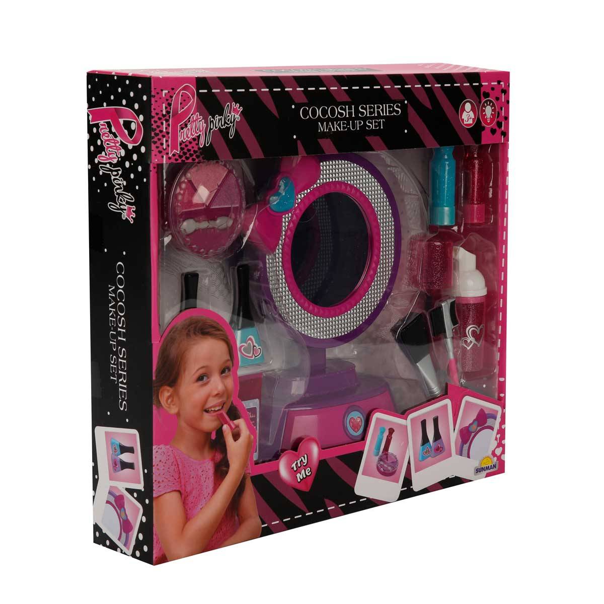 Işıklı Makyaj Aynalı Güzellik Seti