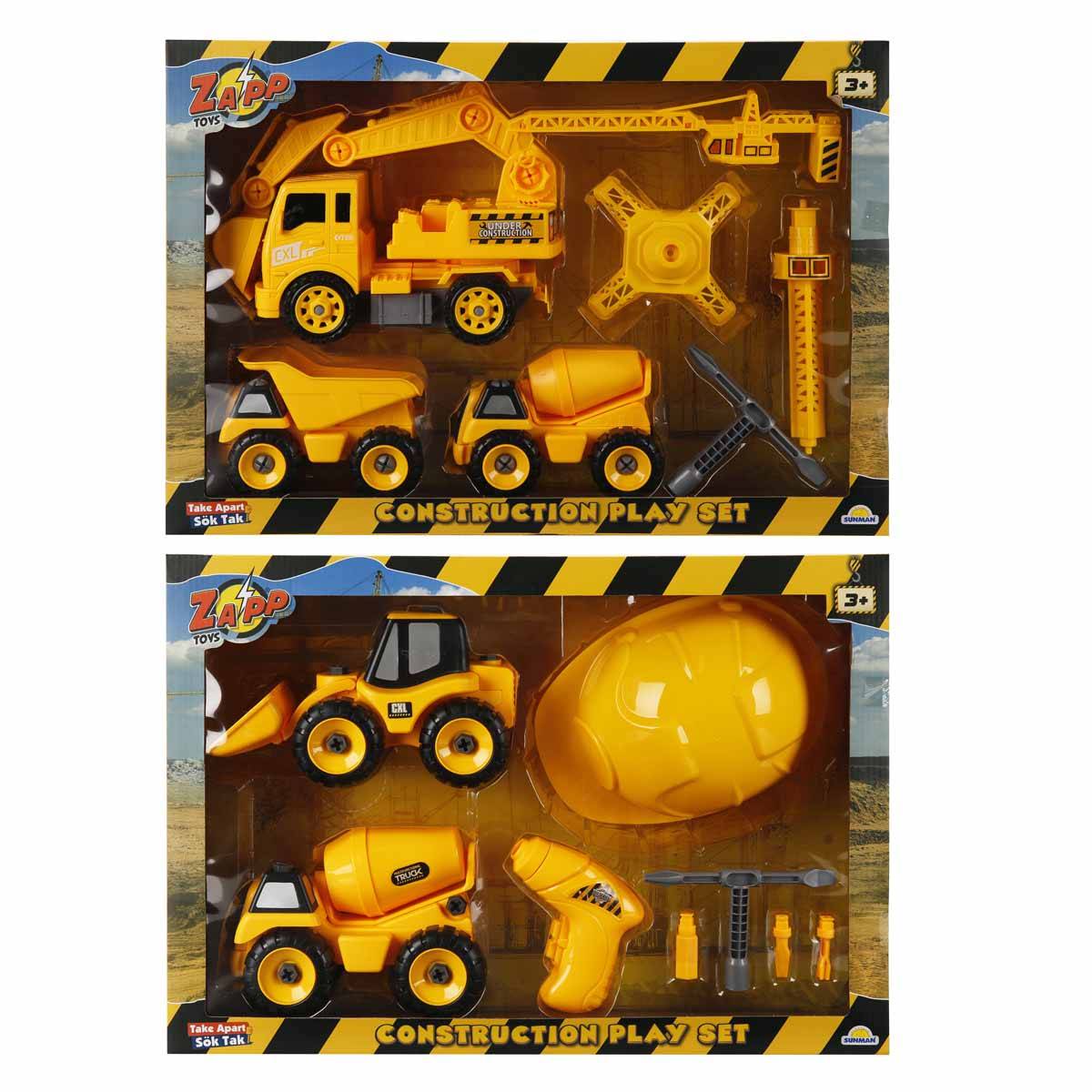 Sök Tak İnşaat Oyun Seti - 2'Li Araçlar