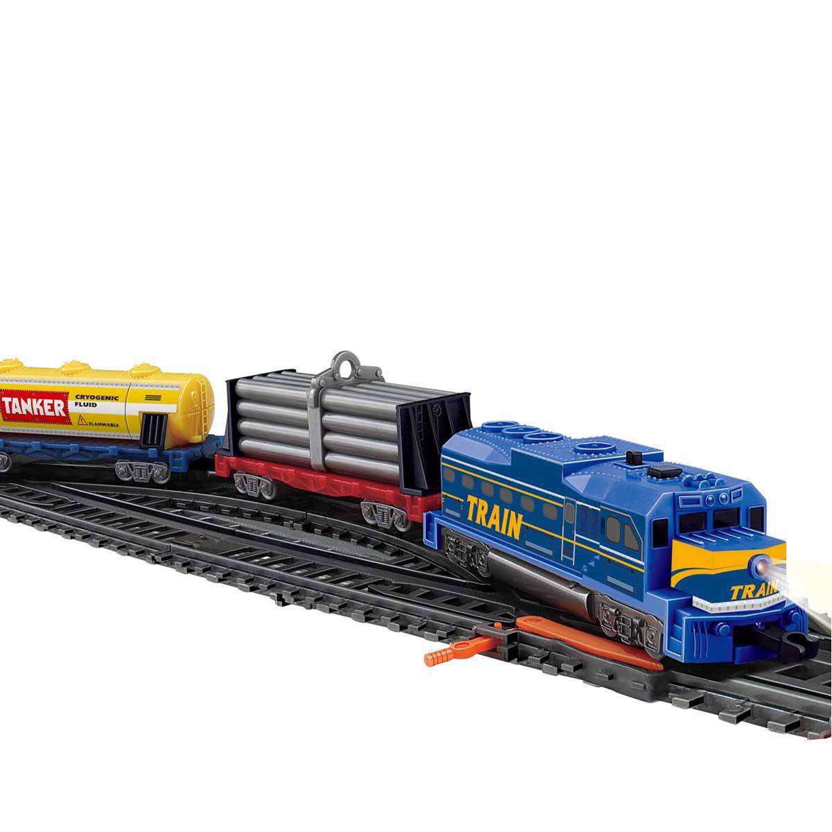 Işıklı Yük Treni Seti 58 Parça