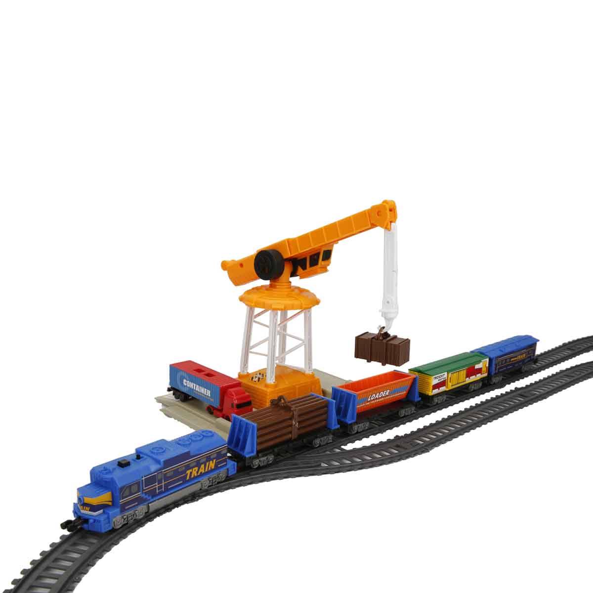 Işıklı Yük Treni Seti 58 Parça