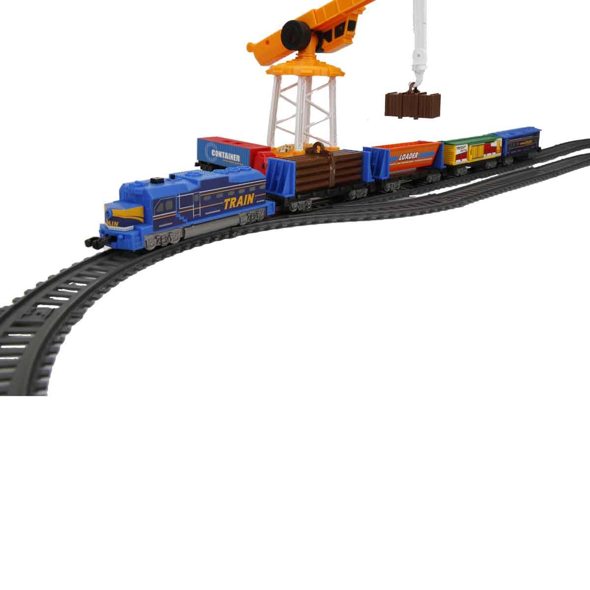 Işıklı Yük Treni Seti 58 Parça