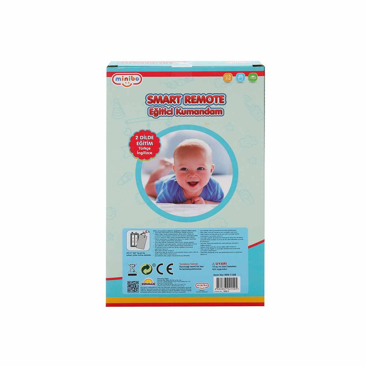 Minibo Sesli ve Işıklı Eğitici Kumandam