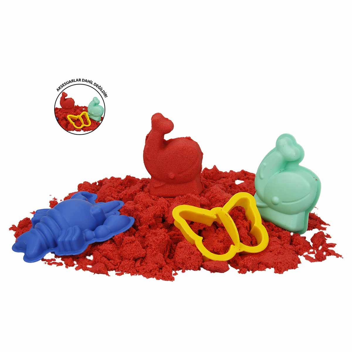 Crafy Kırmızı Kinetik Kum 500gr