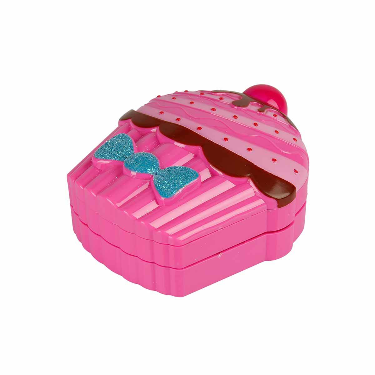 Makyaj Seti Sürülebilir  - Kapkek Şekilli 2 Katmanlı