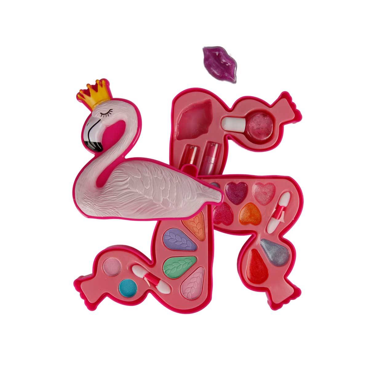 Sürülebilir Makyaj Seti - Flamingo Şekilli 3 Katmanlı