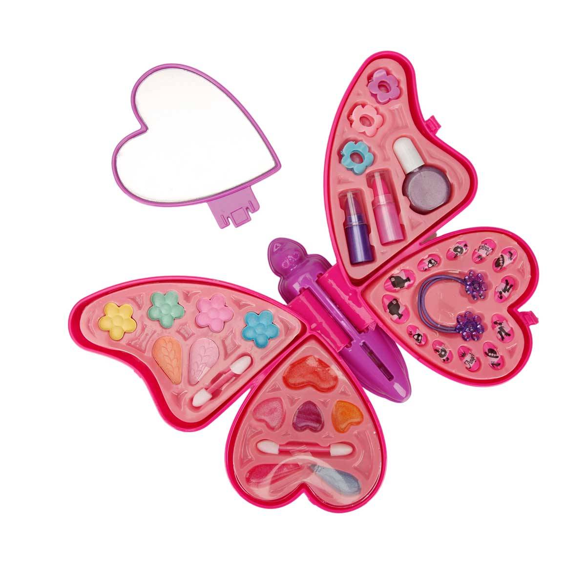 Sürülebilir Makyaj Seti - Kelebek Şekilli 4 Katmanlı