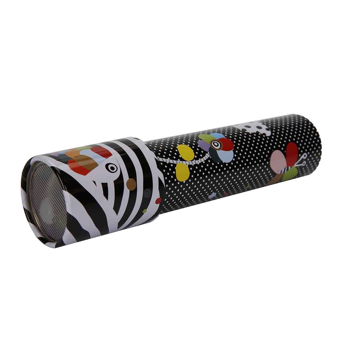 Metal Kaleydoskop Çiçek Dürbünü - 14 Cm