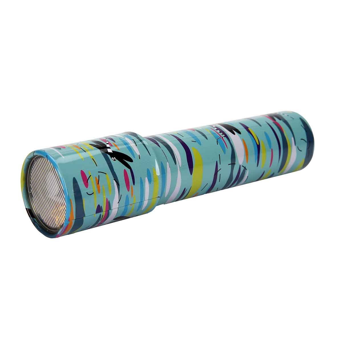 Metal Kaleydoskop Çiçek Dürbünü - 14 Cm