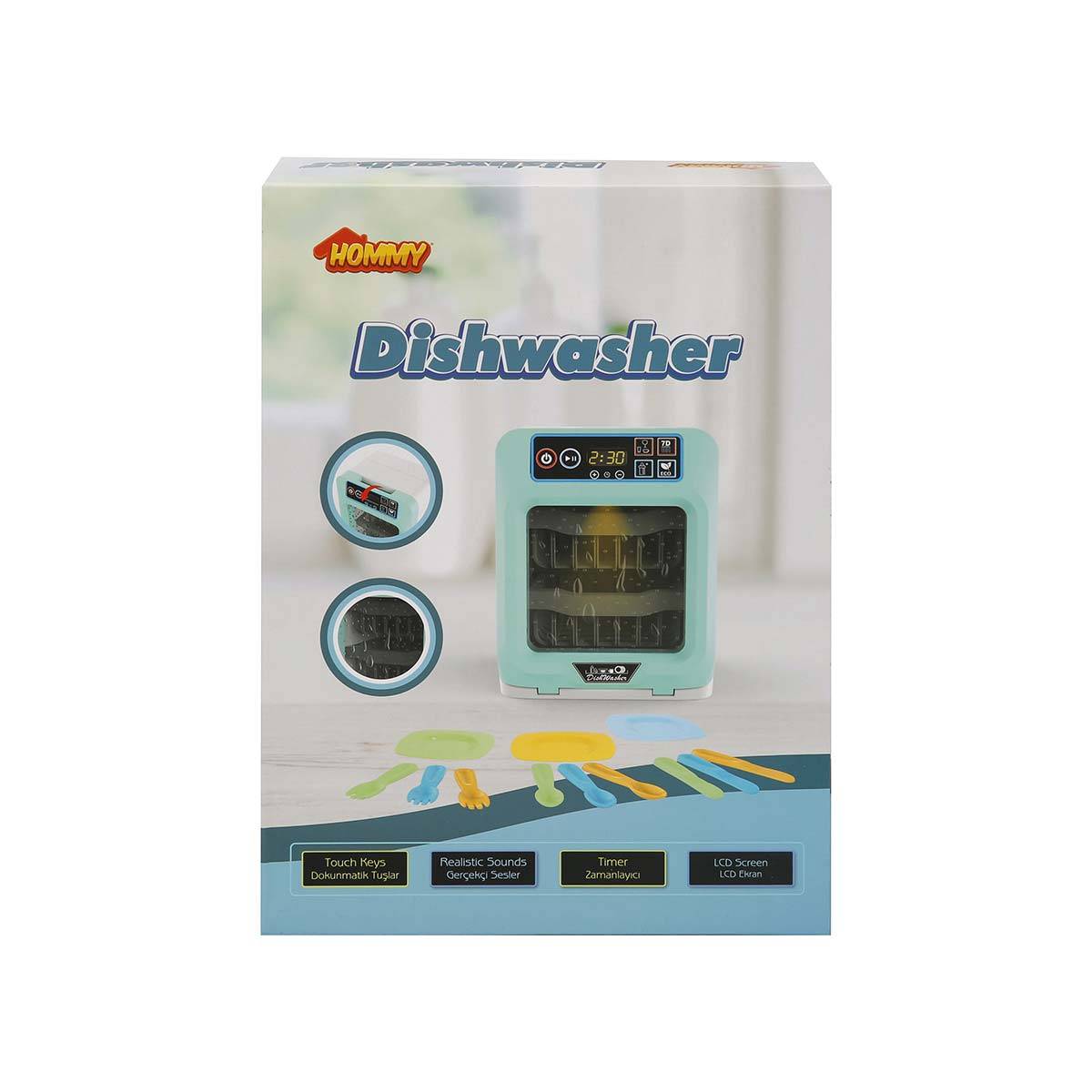 Sesli ve Işıklı Oyuncak Bulaşık Makinesi
