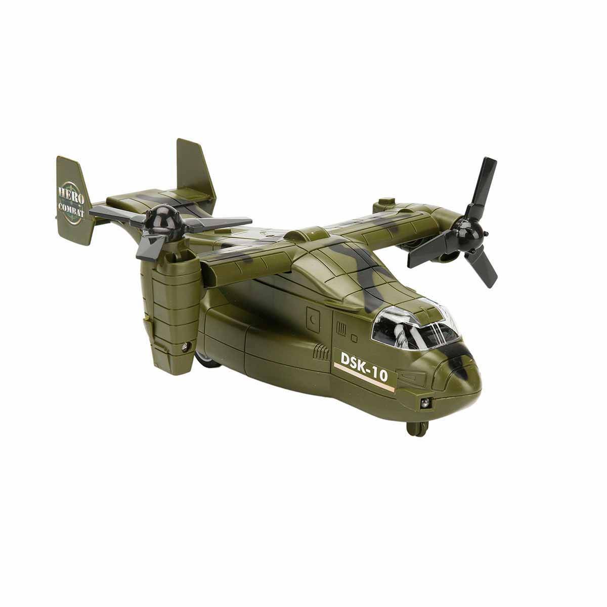 Sesli ve Işıklı Askeri Uçak