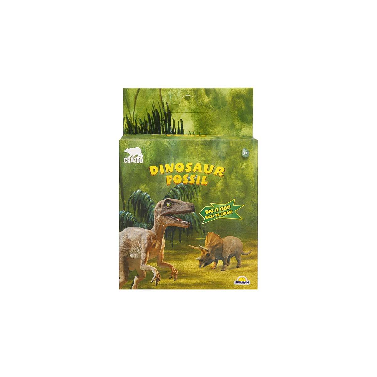 Arkeolojik Fosil Kazı Seti Dinozor Figürü