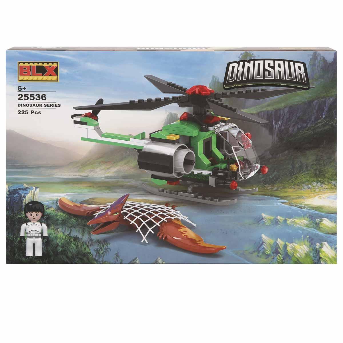 BLX Uçan Dinozor ve Helikopter Blok Yapı Seti