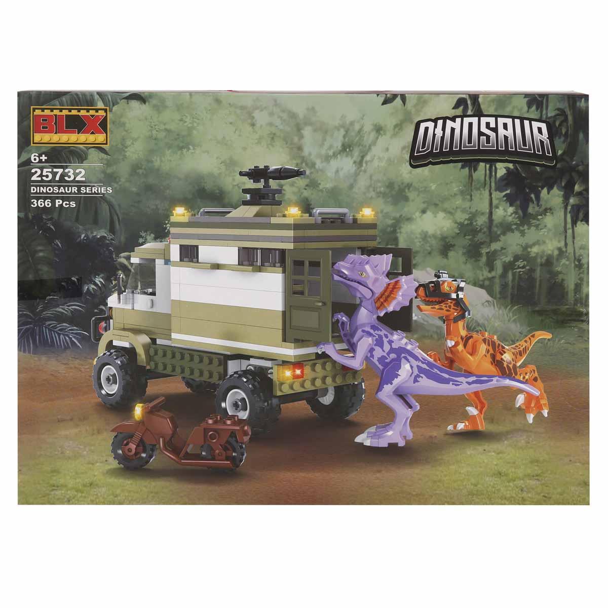 BLX Dinozorlar ve Taşıma Kamyonu Blok Yapı Seti