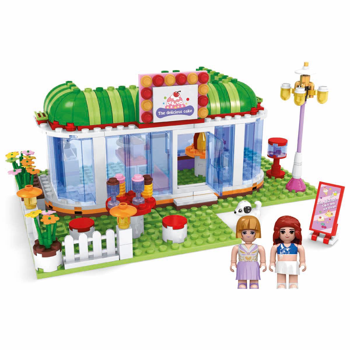 BLX Tatlı Kız Kafe Blok Yapı Seti