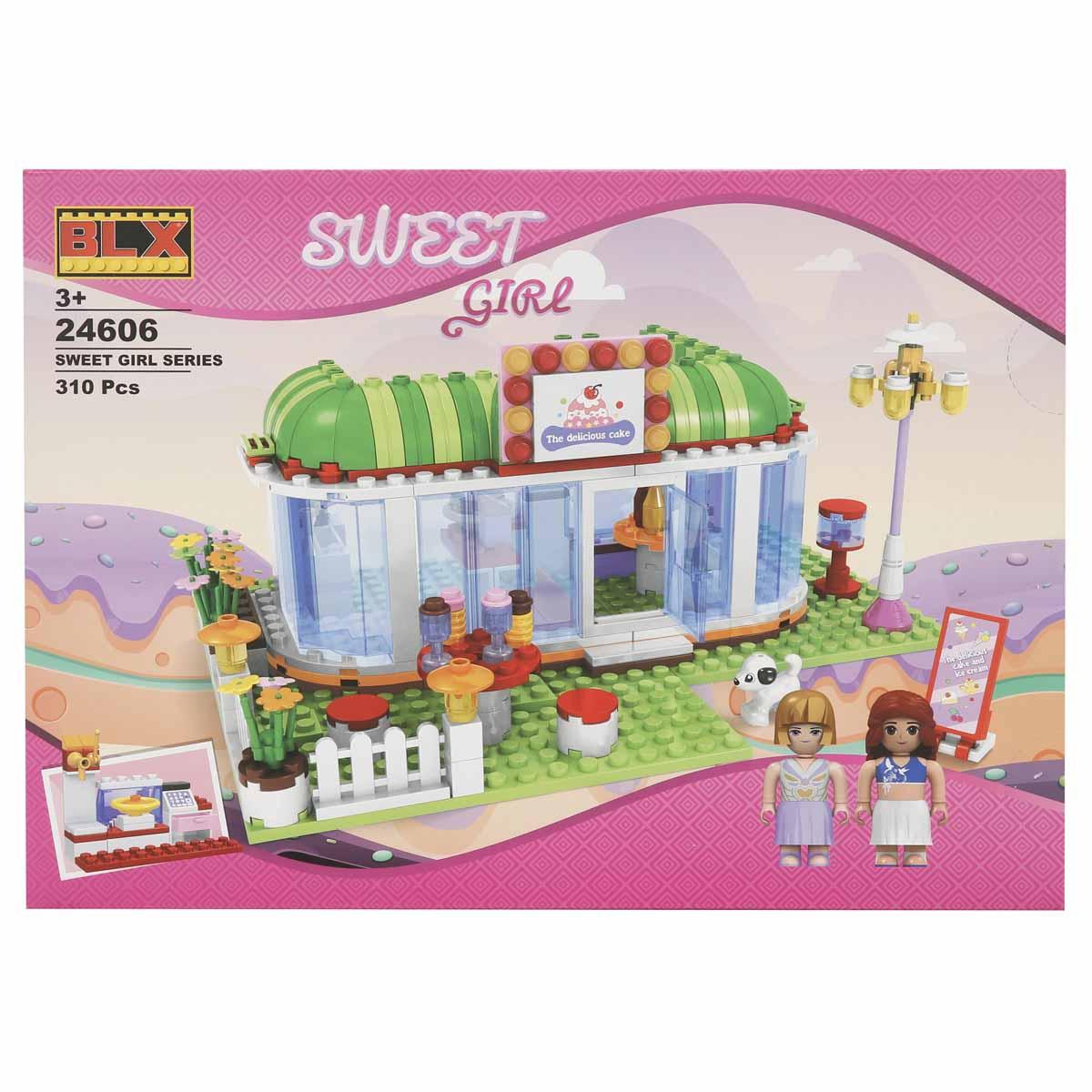 BLX Tatlı Kız Kafe Blok Yapı Seti