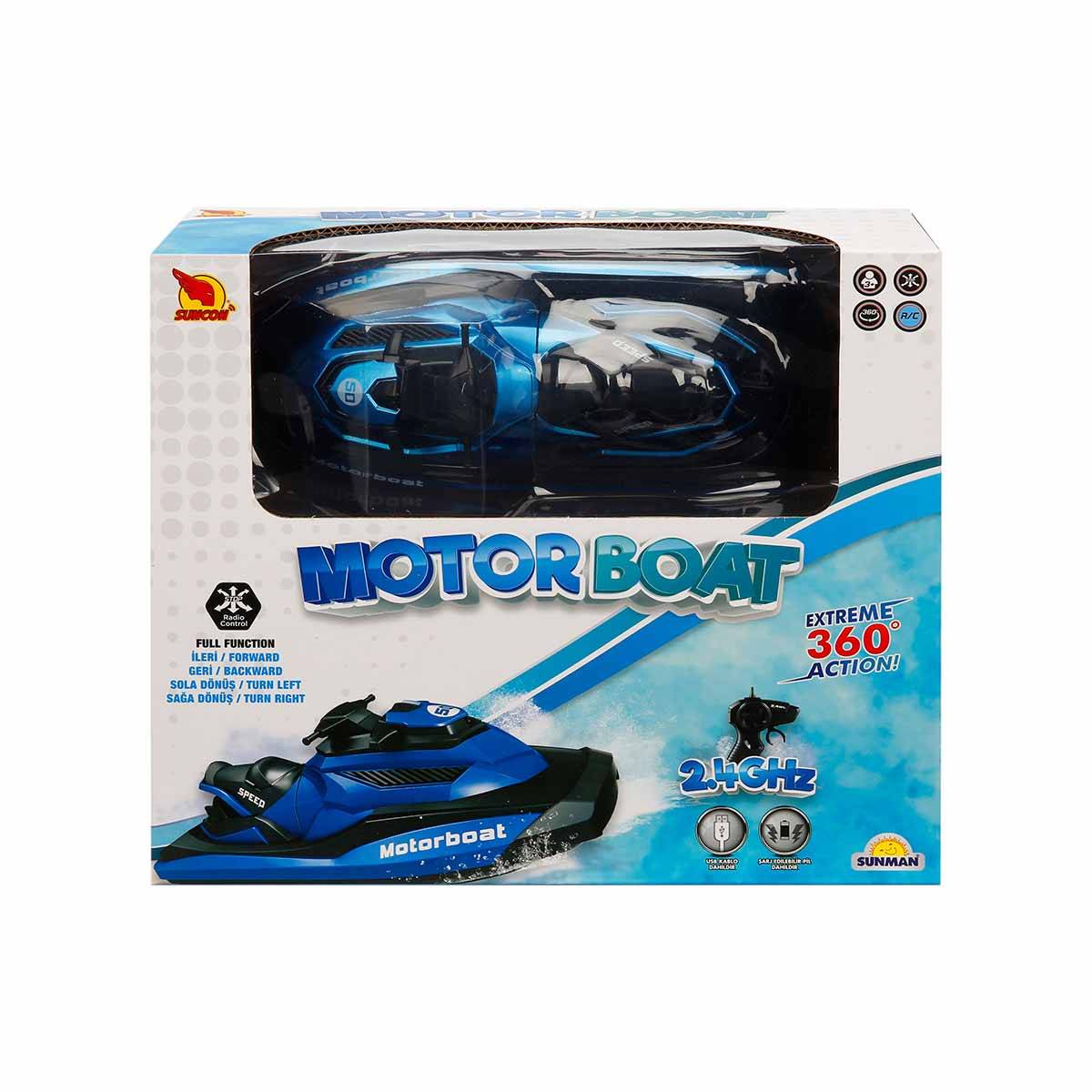 Suncon 360 Derece Dönen Uzaktan Kumandalı Motorboat