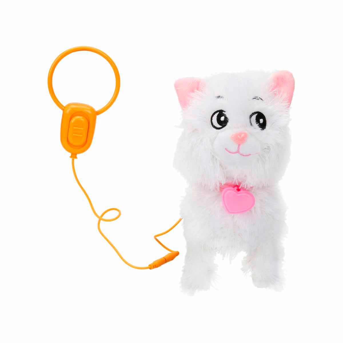 Kablo Kumandalı Yürüyen Sesli Sevimli Beyaz Kedi Sushi