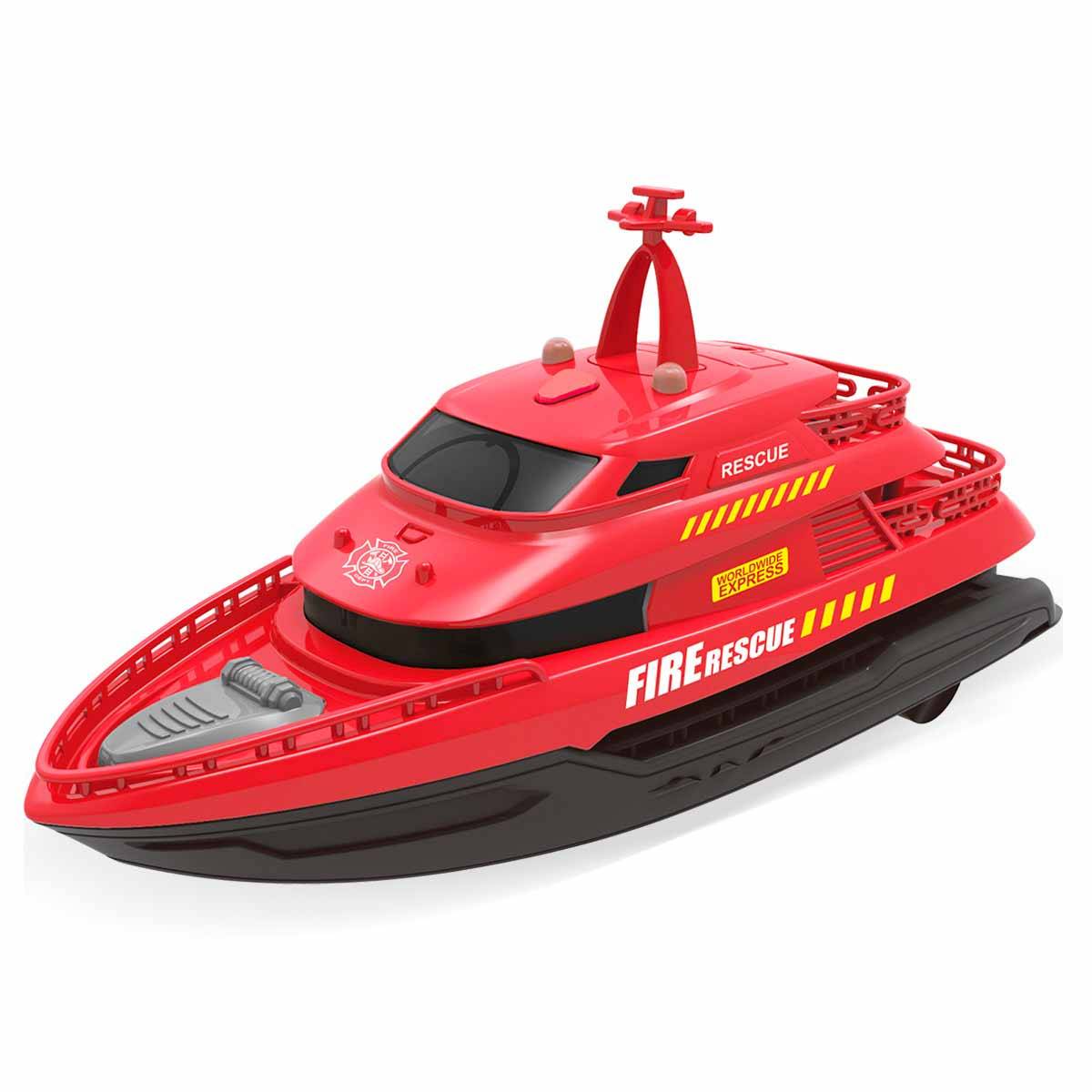 Maxx Wheels Sesli ve Işıklı 1:20 Kurtarma Gemisi