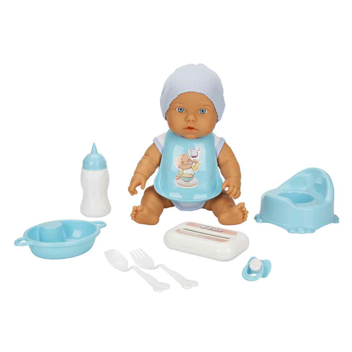 Bebelou Sesli Altını Islatan Bakım Zamanı Bebek Seti 32 Cm