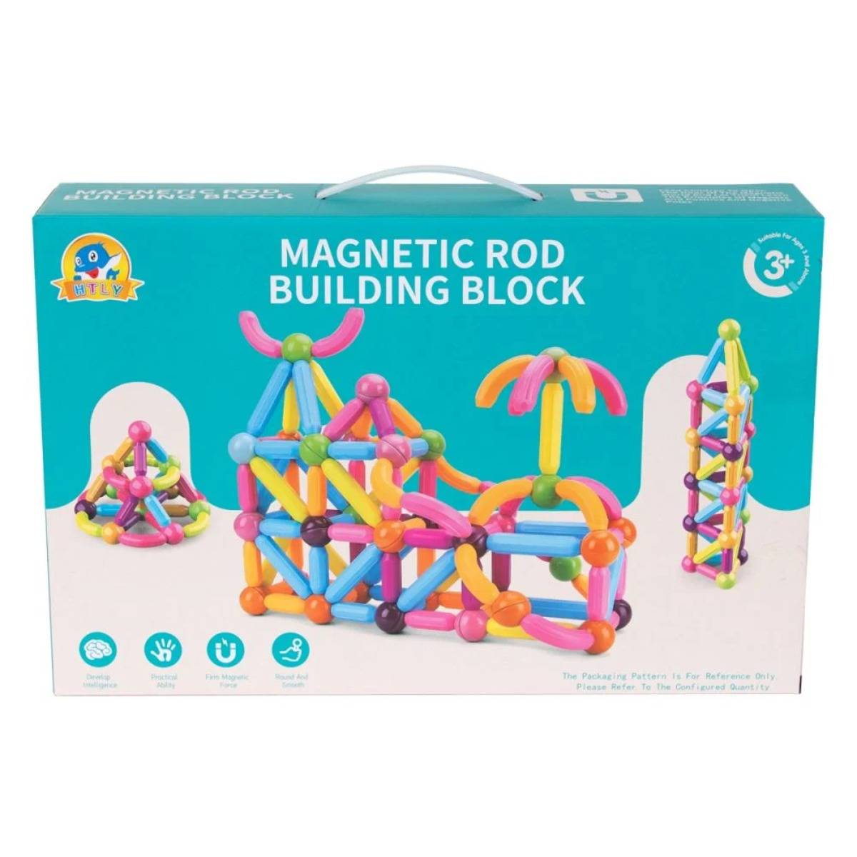 122 Parça Manyetik Yapı Blokları