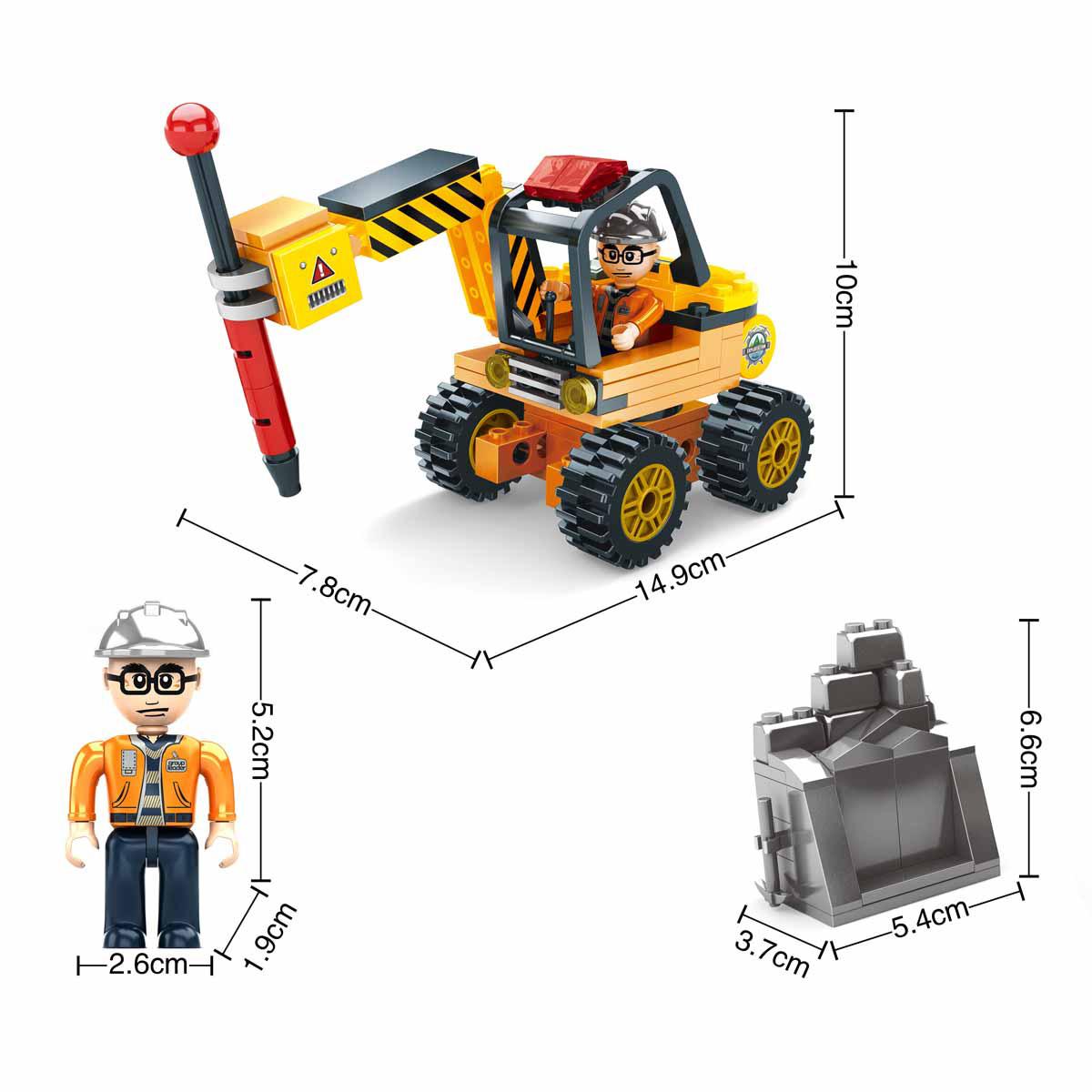 BLX İnşaat Aracı Blok Yapı Seti