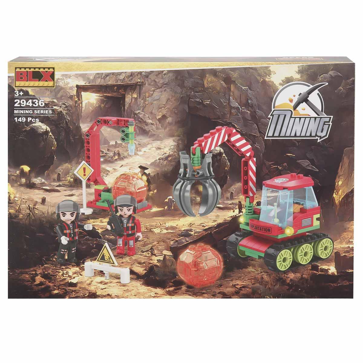 BLX Altın Madeni Kazı Aracı Blok Yapı Seti