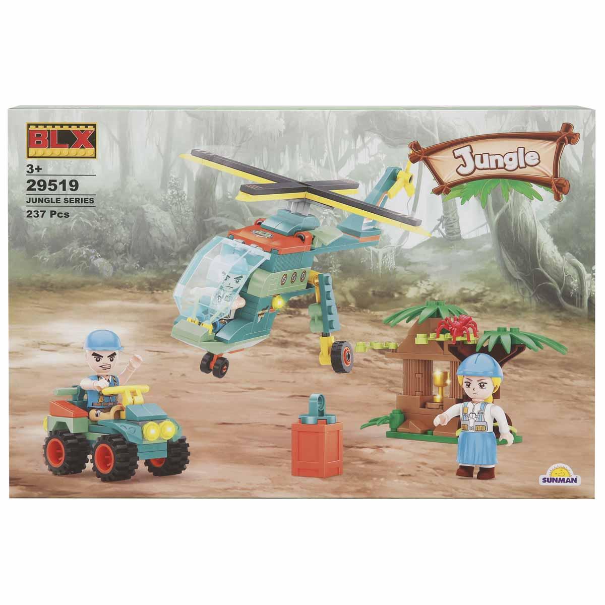 BLX Orman Helikopter ve Keşif Aracı Blok Yapı Seti