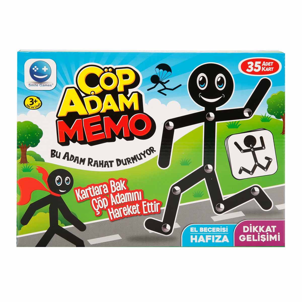 Smile Games Çöp Adam Memo 38 Parça