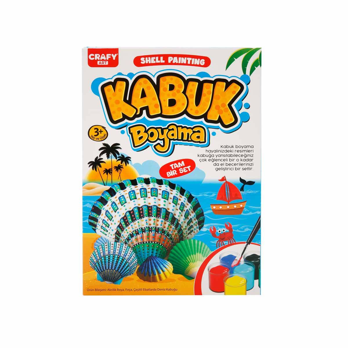 Smile Games Crafy Art Kabuk Boyama Seti