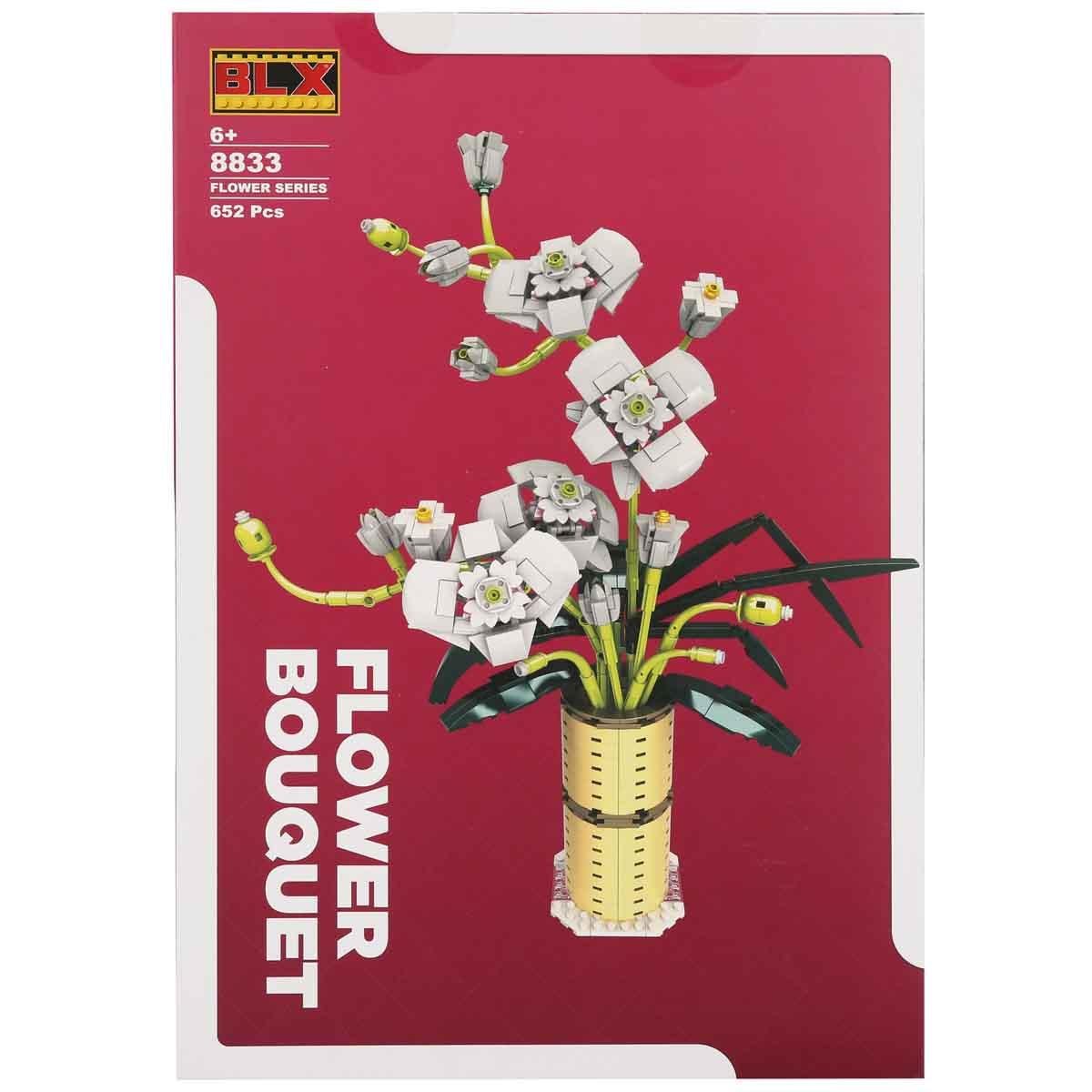 BLX Çiçek Serisi Yaz Orkidesi Buketi Blok Yapı Seti