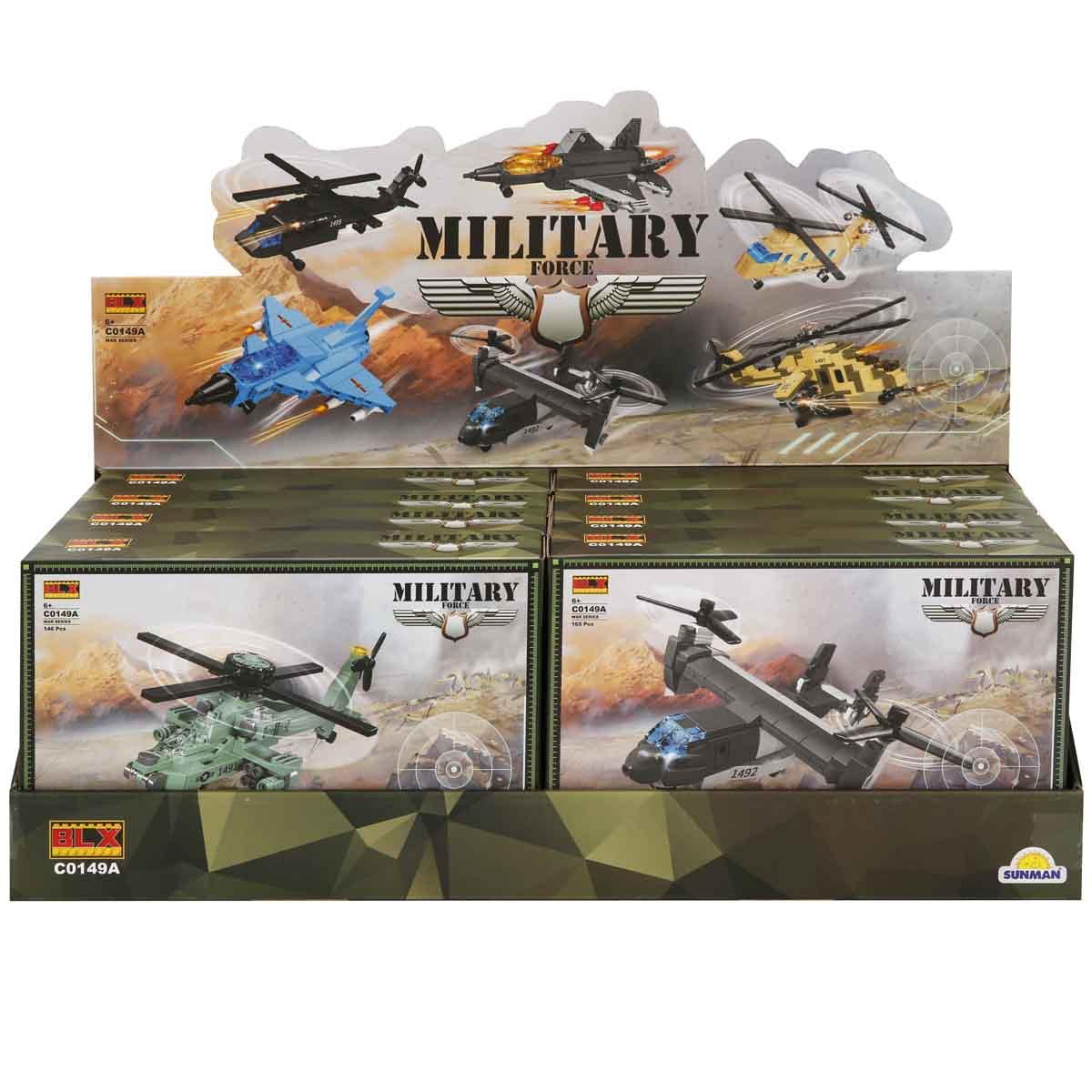 BLX Askeri Hava Kuvvetleri Blok Yapı Setleri