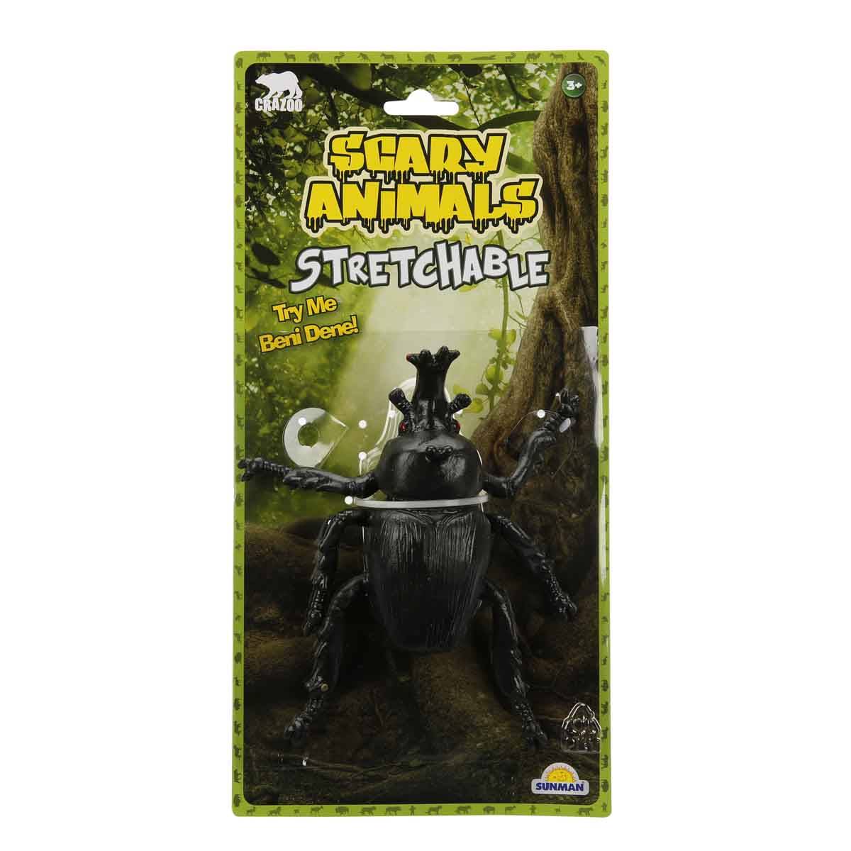 Streç Uzayan Figürler - Böcek Fare Akrep Örümcek