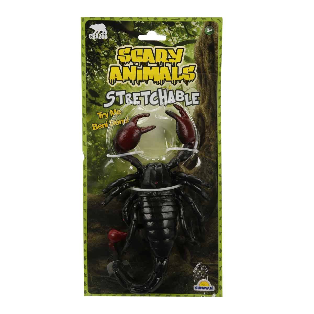 Streç Uzayan Figürler - Böcek Fare Akrep Örümcek