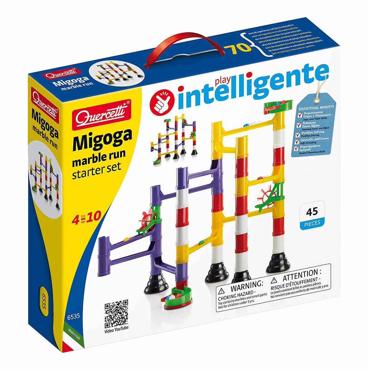 Quercetti Migoga Marble Run Yapım Seti 45 Parça