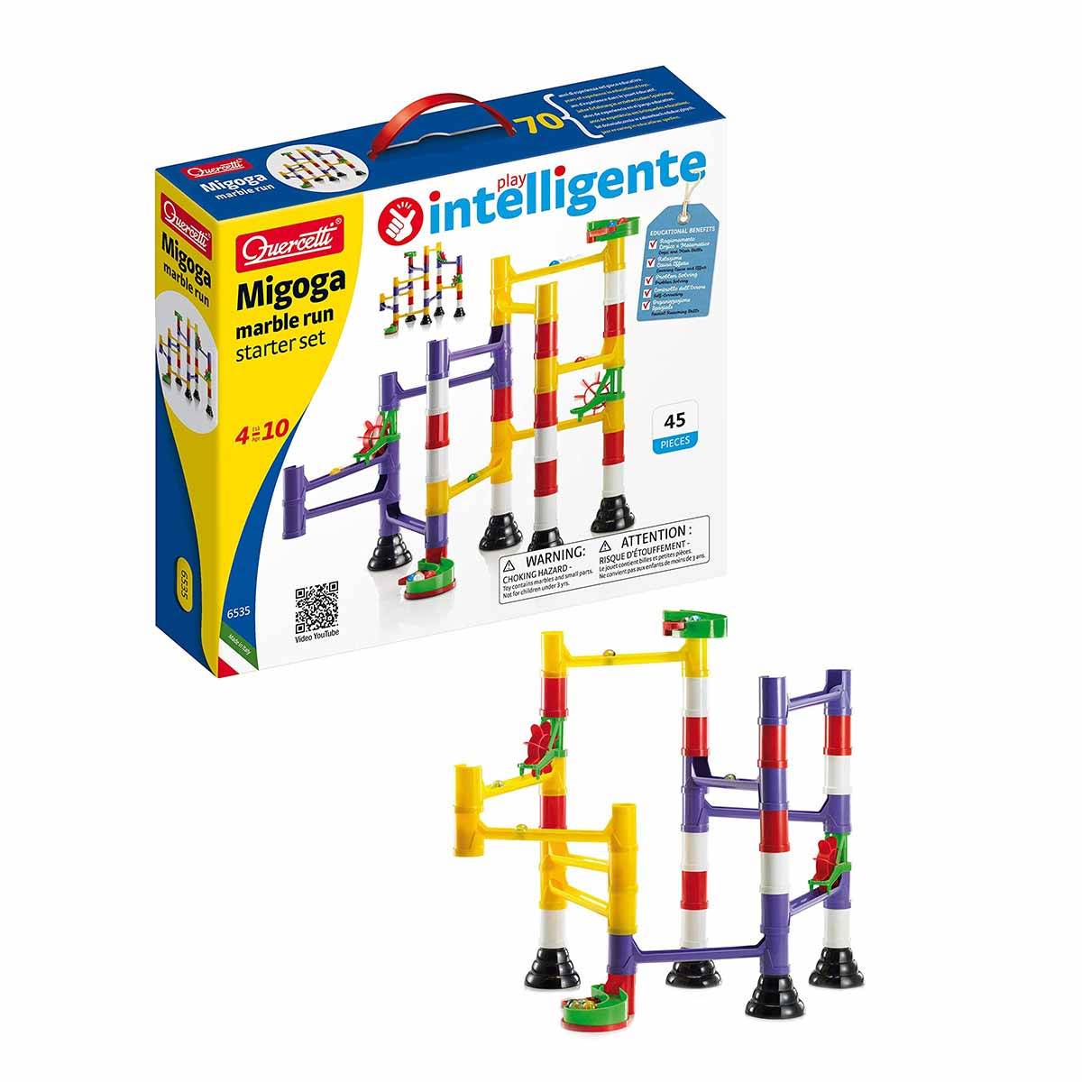 Quercetti Migoga Marble Run Yapım Seti 45 Parça