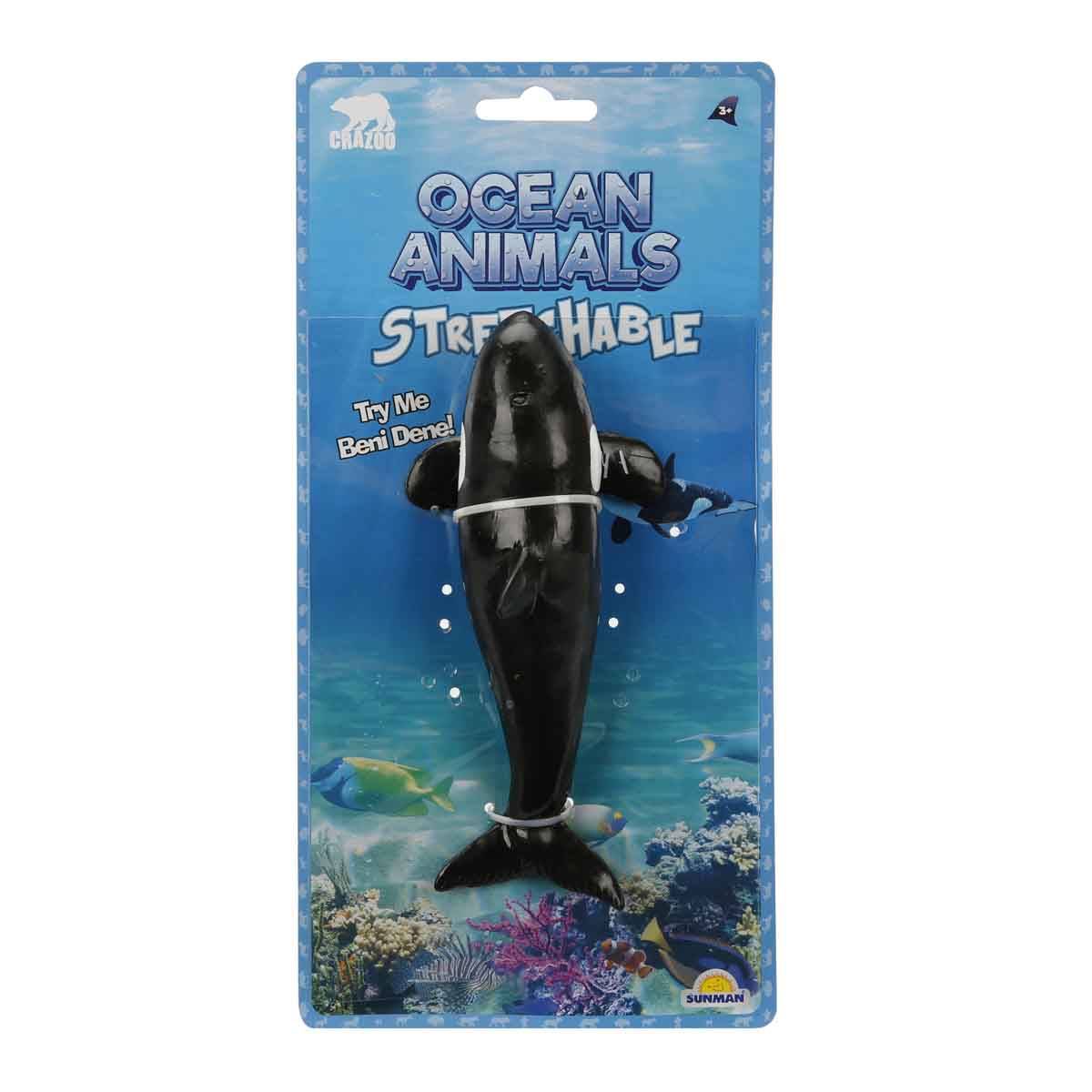 Streç Uzayan Deniz Hayvanları Figürleri