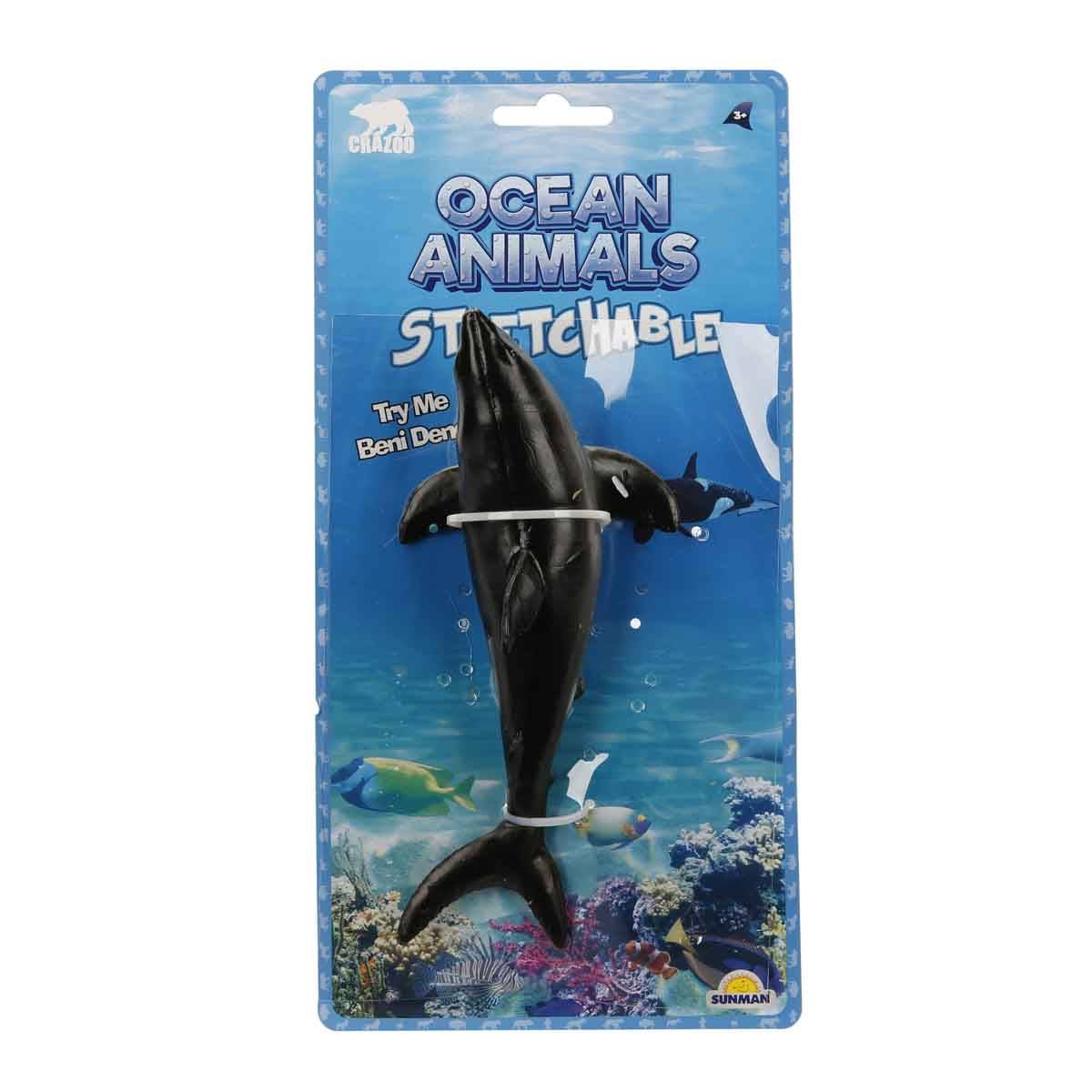 Streç Uzayan Deniz Hayvanları Figürleri