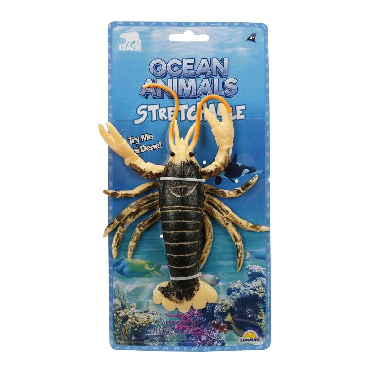 Streç Uzayan Deniz Hayvanları Figürleri