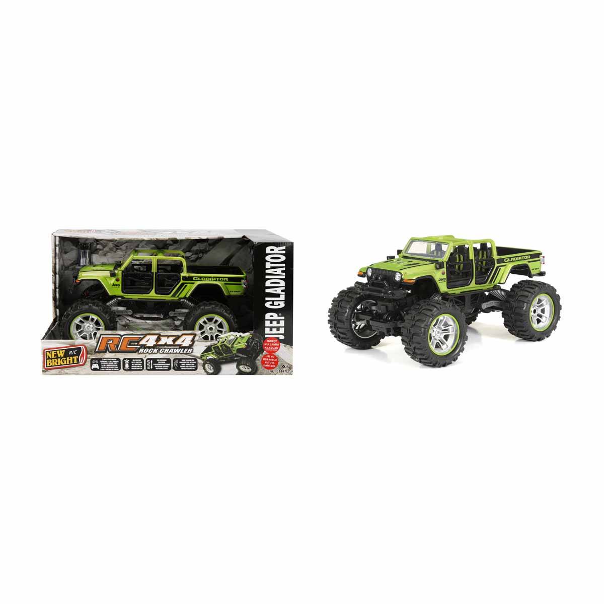1:14 4x4 Rock Crawler Jeep Gladiator Uzaktan Kumandalı Araba