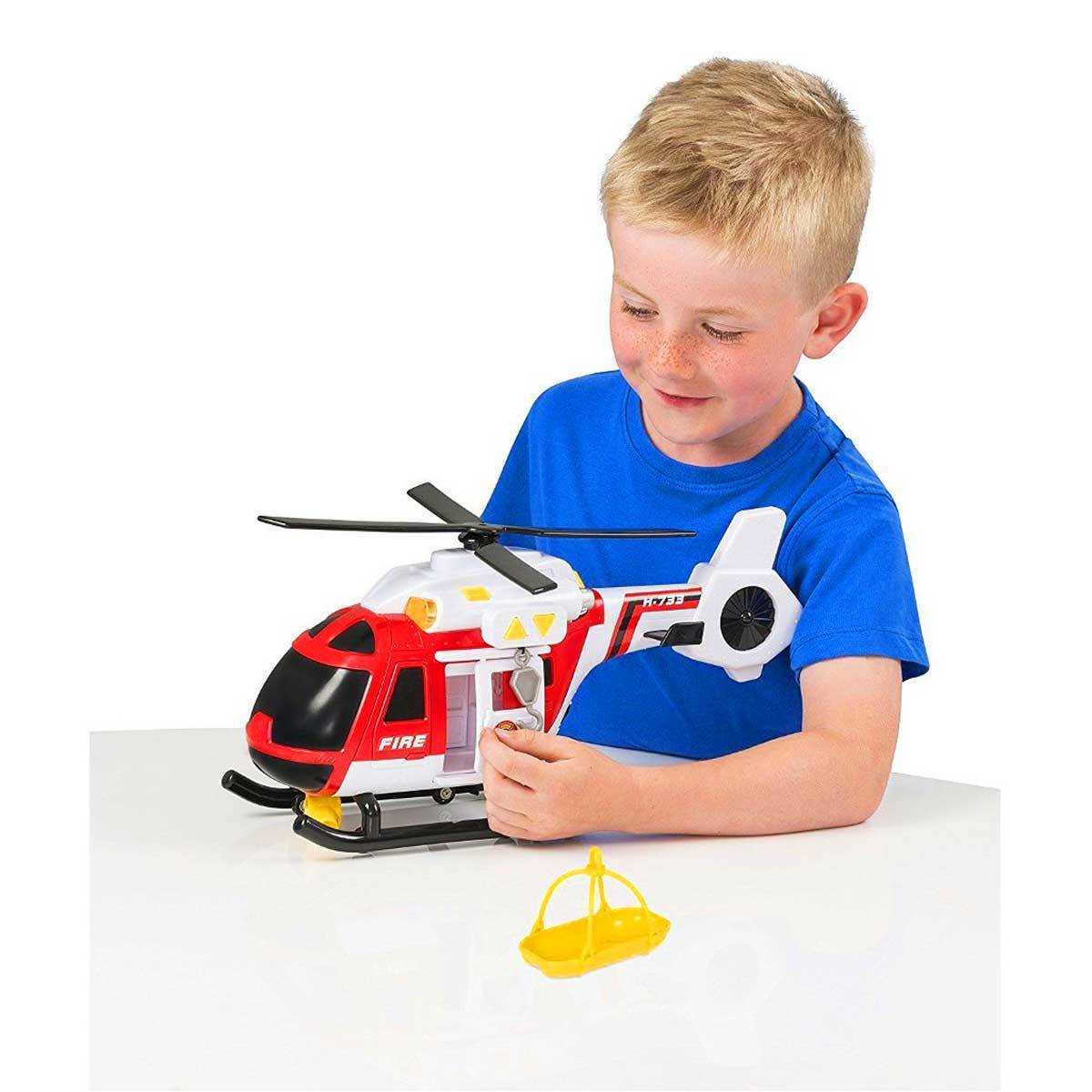 Teamsterz Sesli ve Işıklı İtfaiye Kurtarma Helikopteri