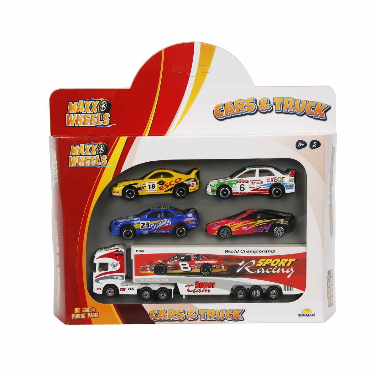 Maxx Wheels Araç Seti 5'li