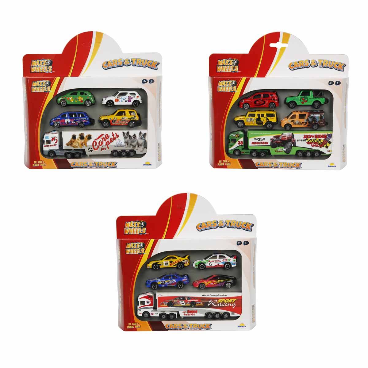 Maxx Wheels Araç Seti 5'li