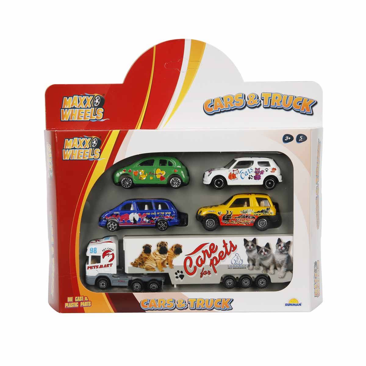 Maxx Wheels Araç Seti 5'li